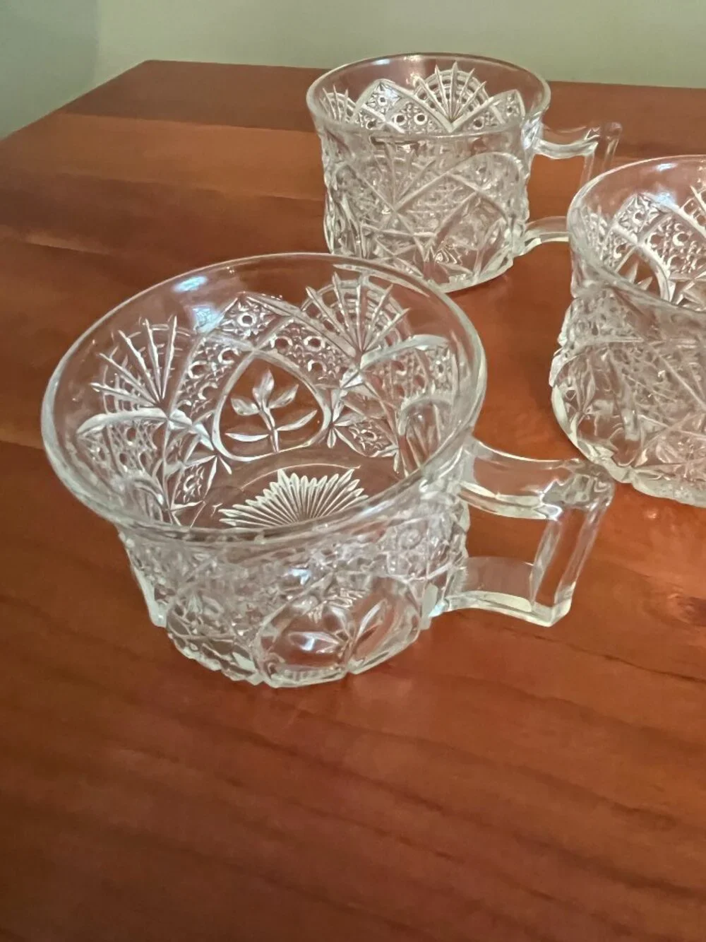 Set of 5 Rare Vintage Punch Cups